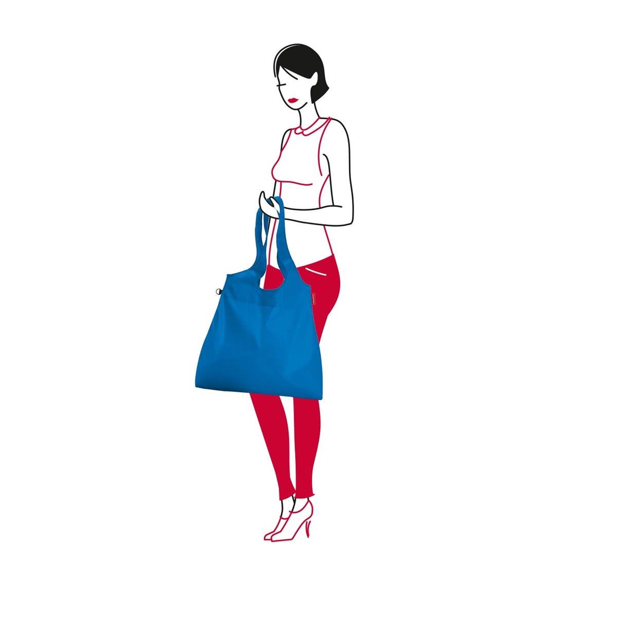 Reisenthel AX4054 Mini Maxi Shopper L French Blue Gym Bag Women's French Blue Size Unica - Image 3