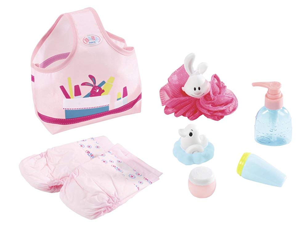 Baby Born Bath time Wash and Go Set, Multicoloured, 43 cm
