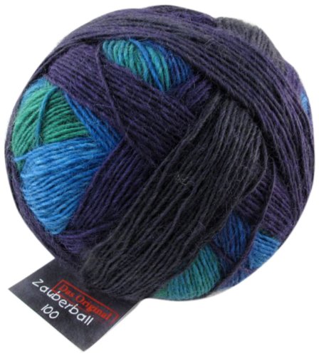 Schoppel-Wolle Zauberball 100, Red Cabbage, 2179 Red Cabbage