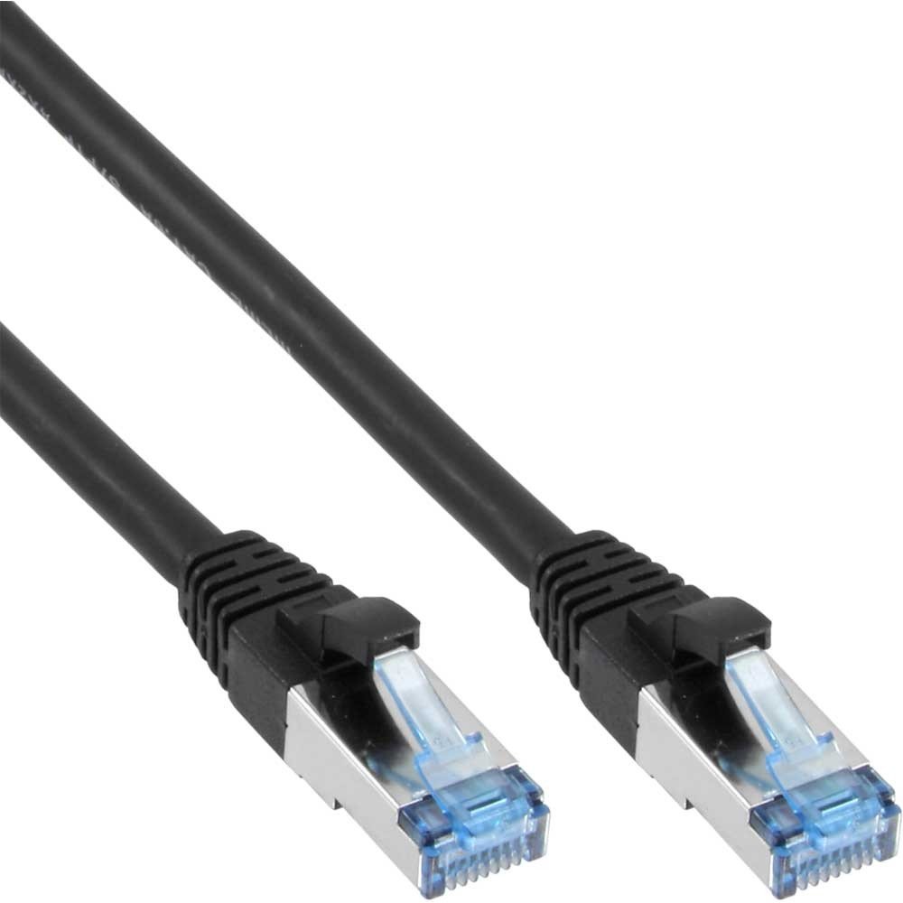 InLine 76814S Patch Cable (S/FTP (PiMf), 500MHz, Category 6A, 1.5m) Black