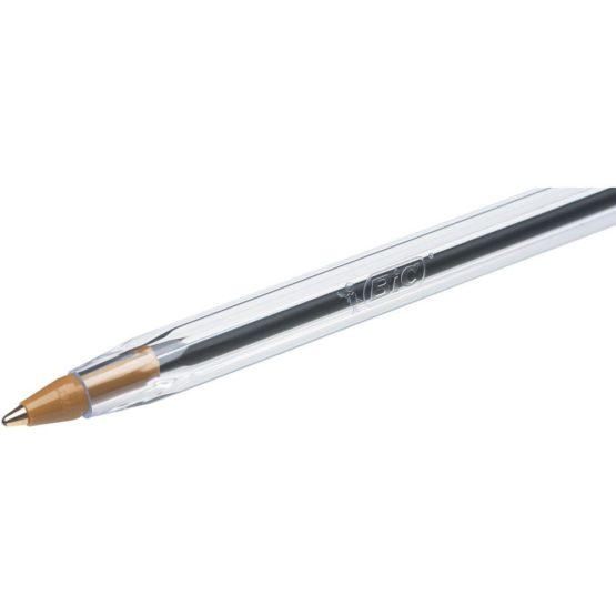BIC Cristal Original Ballpoint Pens, Comfortable Biro Pens, Medium Point (1.0mm), Assorted Colours, Pack of 10 - Image 3