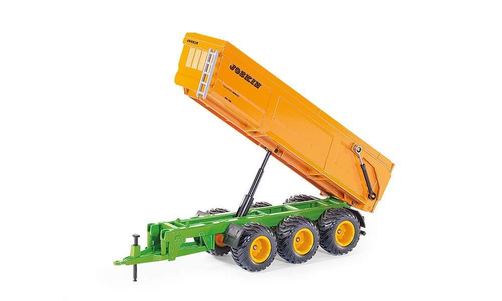 siku 2892, Joskin Triple-Axle Tipping Trailer, 1:32, Metal/Plastic ...