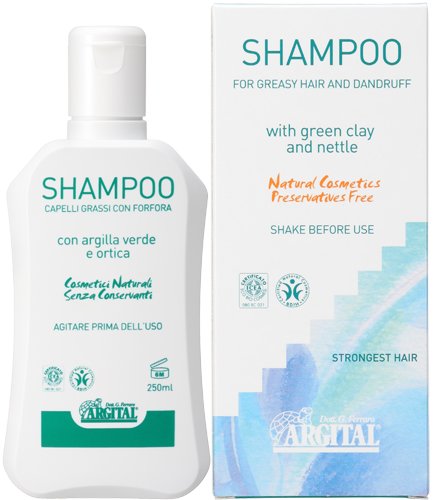 Argital F111 Shampoo for Oily Hair and Dandruff, 250 ml (Pack of 1)