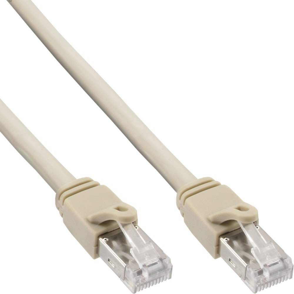 InLine 76750 a RJ45 Ethernet Cable Grey, gray