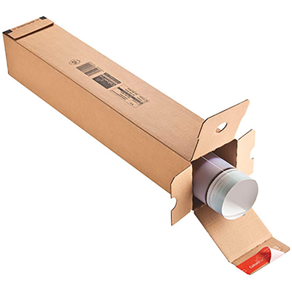 Colompac 225781 - Tube Box for Shipment 10 Units 610 x 108 x 108 cm, Brown