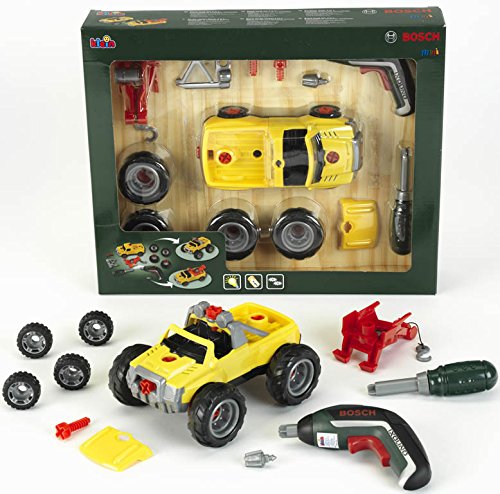 Theo Klein 8689 Bosch Truck Set I Truck can be assembled in 3 different ways I With battery-powered Ixolino I Dimensions: 18.5 cm x 13.5 cm x 10 cm I Toy for children aged 3 years and up - Image 3