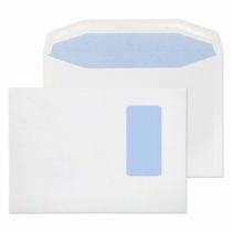 Blake Purely Everyday C5 - 162 x 229 mm 90 gsm Gummed Mailer Portrait Window Envelopes (3805) White - Pack of 500