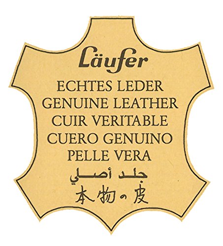 Läufer 31058 Ambiente Concerto Pen Tray 22 x 11 cm Genuine Leather, Black/Gold, Black, decorative stitching gold - Image 4