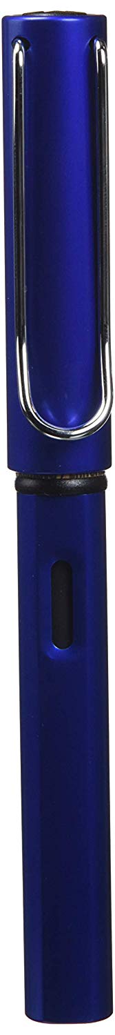 LAMY AL-star oceanblue, Fountain Pen with ergonomic grip & polished steel nib in size M, lightweight aluminum body
