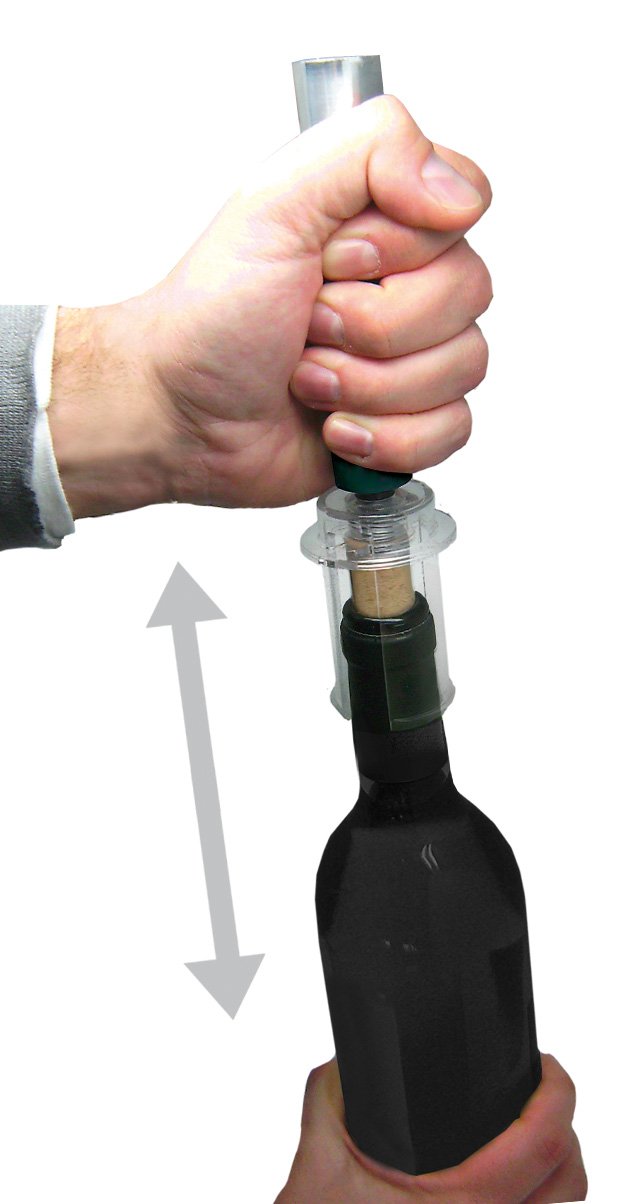 Vin Bouquet FID 010 Air pressure corkscrew, Schwarz - Image 2