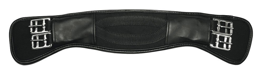 Kerbl 32443 Curved Saddlegirth - Black, 110 cm