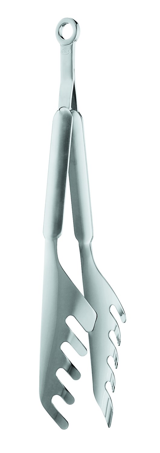Rösle Stainless Steel Spaghetti Tongs, 12.2" - Image 3