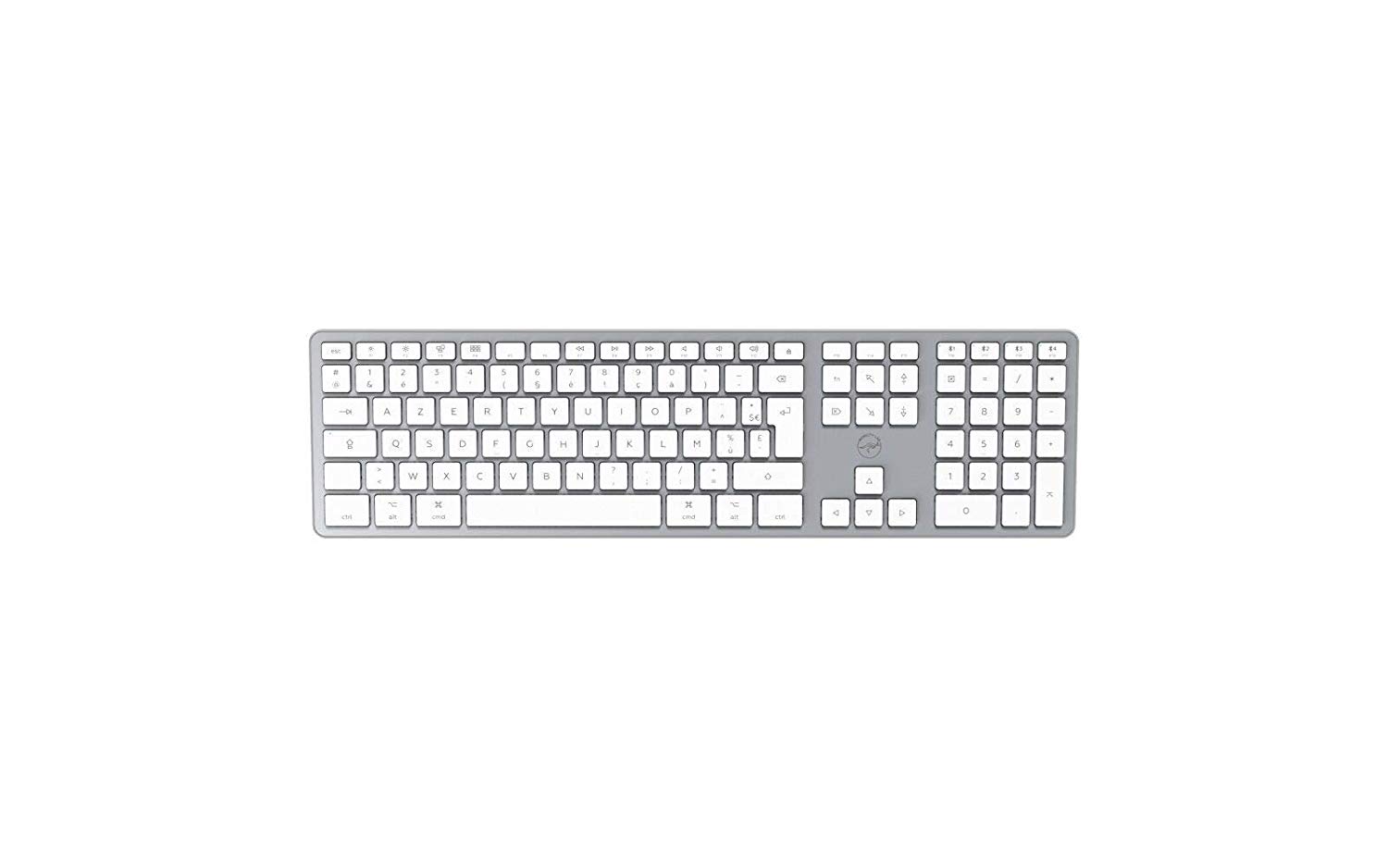 Mobility Lab Wireless Design Touch Keyboard for Mac, White
