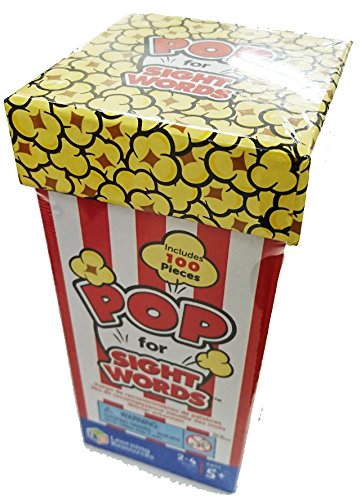 Learning Resources Pop For Sight Words Game,Vocabulary/Literacy Game, 92 Cards, Ages 5+