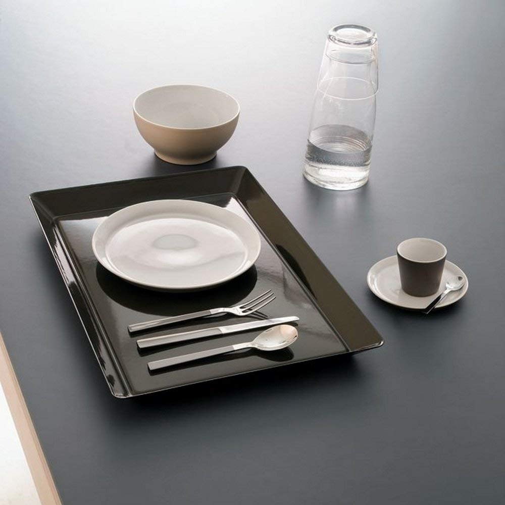Alessi Santiago Table Spoon, Set of 6 Pieces, Shiny Steel - Image 3