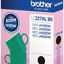 Brother LC-227XLBK Inkjet Cartridge, Black, Single Pack, High Yield, Includes 1 x Inkjet Cartridge, Brother Genuine Supplies