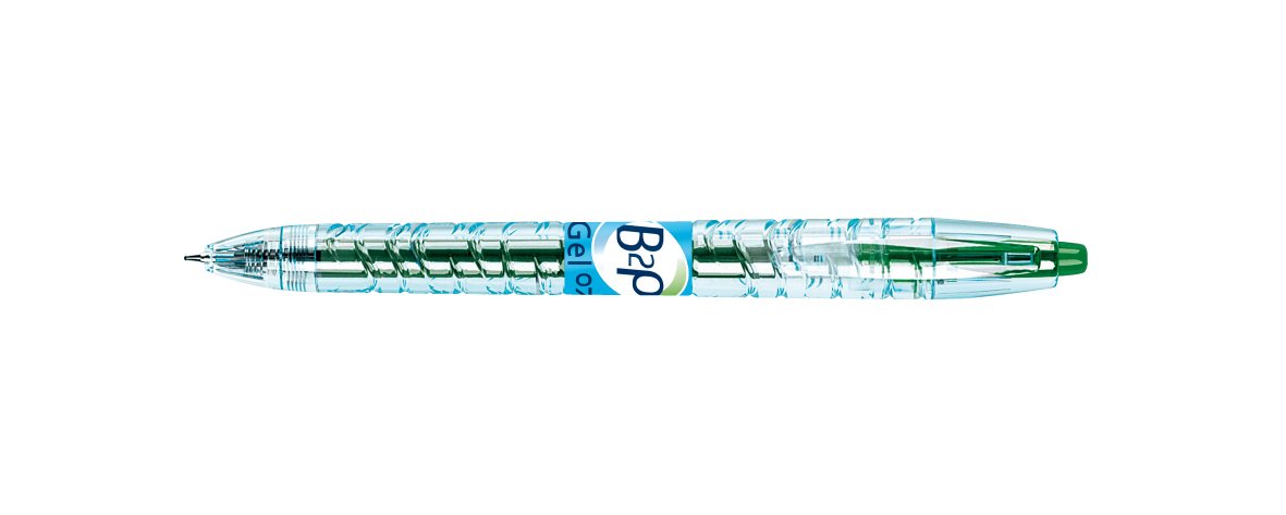 Pilot CF10ROLLER B2P Gel BEGREEN 0.7 VERDE, 1 count (Pack of 10)