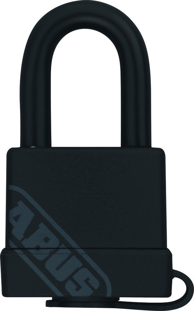ABUS Brass Padlock 70/35 - Weatherproof - Brass Lock Body - Impact-Resistant Plastic casing - ABUS Security Level 4 - Black