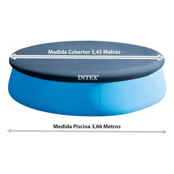 Intex 12ft Easy Set Pool Cover - Image 2