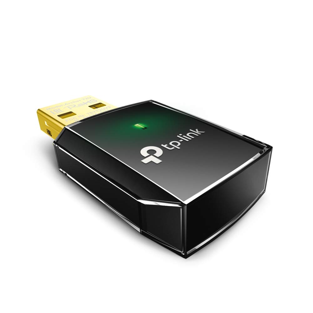 TP-Link Archer T2U USB WiFi Adapter for PC, Dual Band AC600 USB WiFi Dongle for PC, Windows, Mac OS X - Image 2