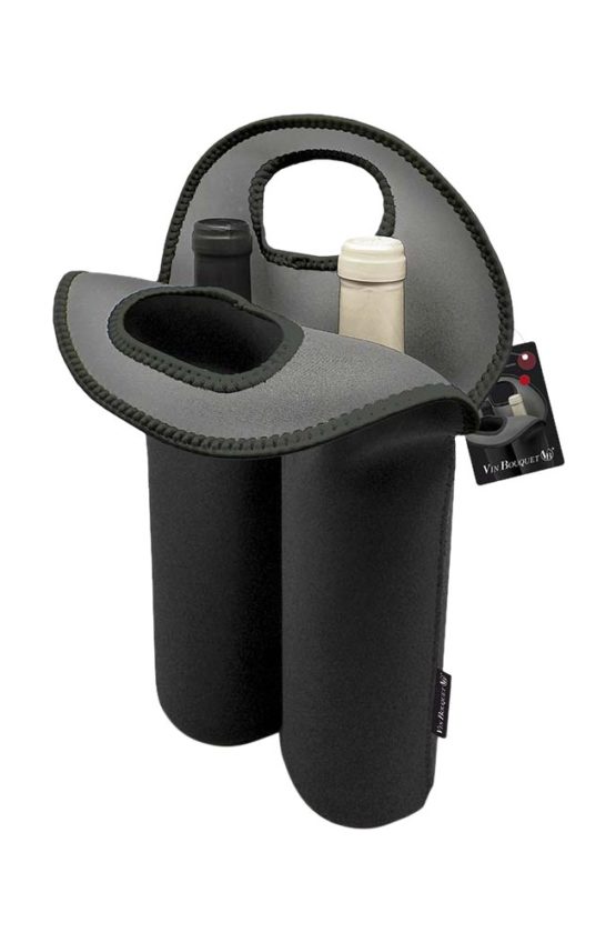Vin Bouquet FIE 022-Cooler Bag, Black, 2 Bottles