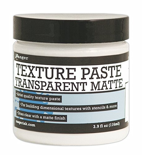 Ranger Matte Finish Texture Paste, White, 116 ml (Pack of 1)