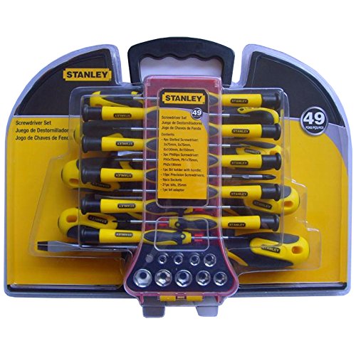 Stanley STHT0-70886 Screwdriver, Multi-Colour, Set of 49 Piece