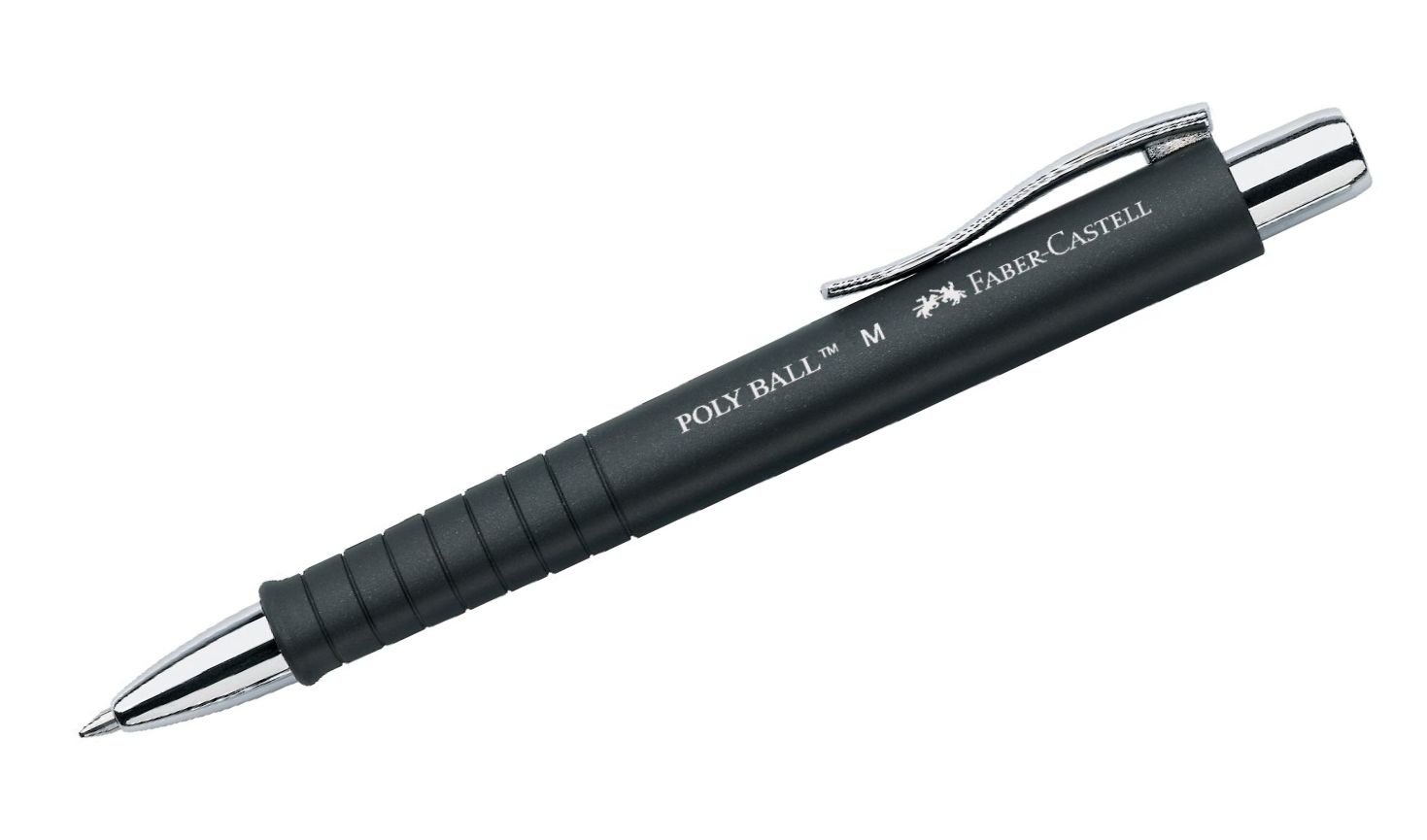 BLACK POLYBALL B/PEN BLUE REFILL 1.0MM