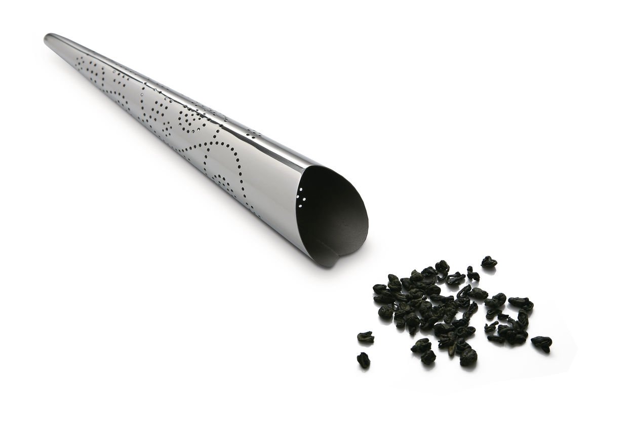 Alessi You MMI25 - Cone-Shaped Tea infuser with Small Holes, in 18/10 Stainless Steel Mirror Polished - Image 2