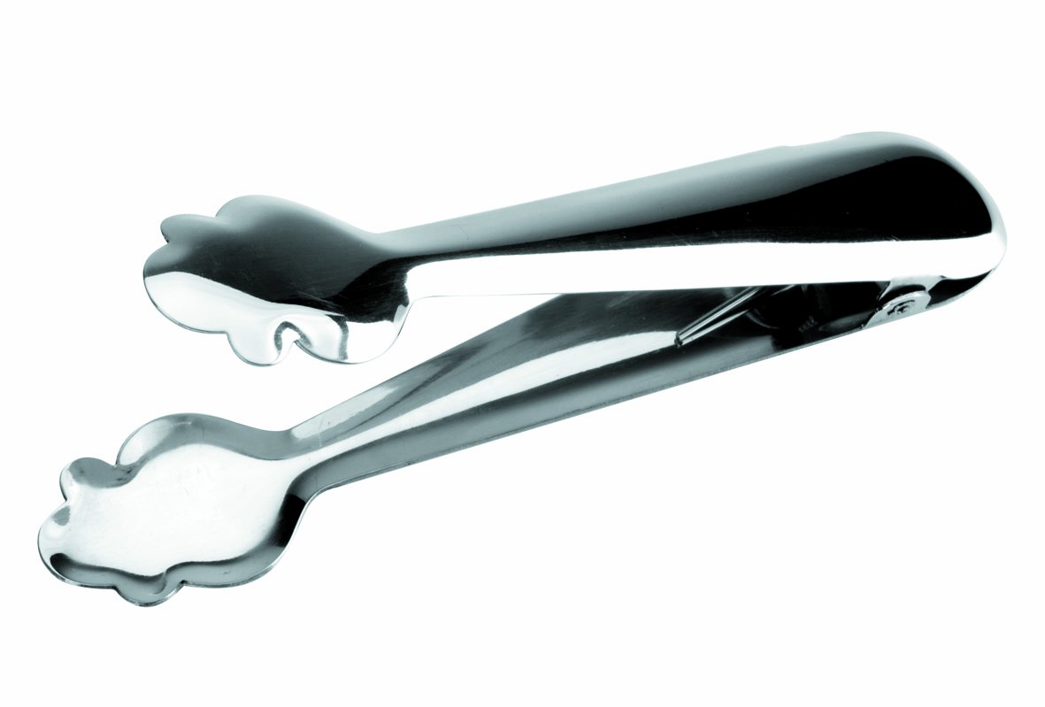 Ibili 732300 - Pinza para Hielo INOX 19 cm, Silver, 19 x 8 x 7 cm
