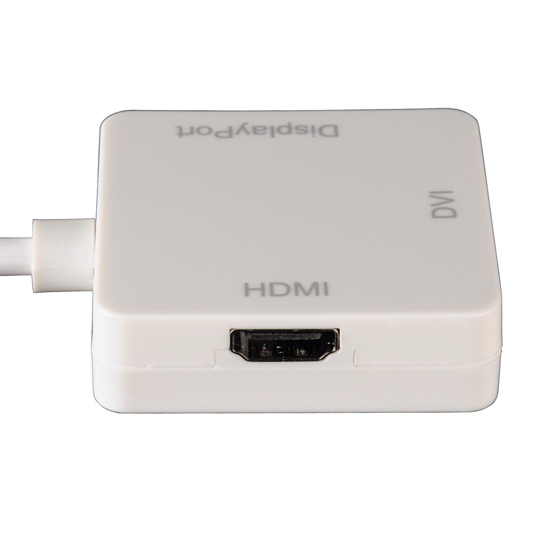 Hama 3 in1 Adapter for Mini-DisplayPort and DVI-D/DMI Coupling, White - Image 4