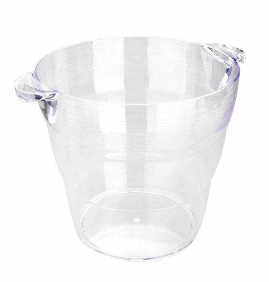 Lacor Acrylic Wine Cooler Bucket, White, One Size, 10 Litre