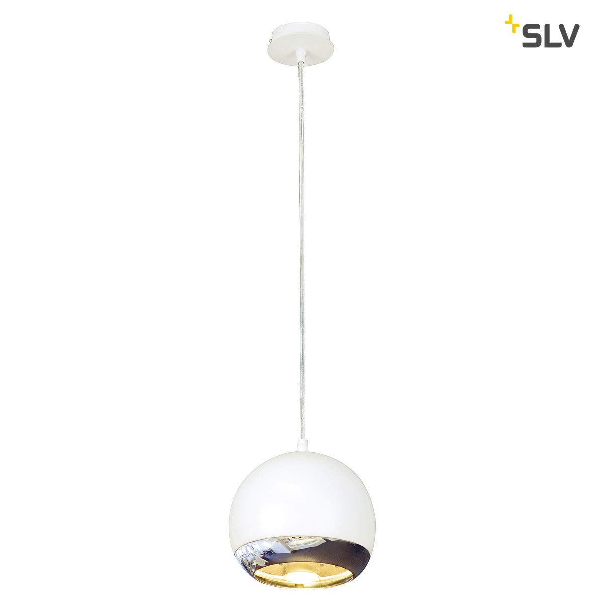 SLV Pendant Light Light Eye/Living-Room lamp, Indoor Lighting, Dining-Room Drop Light, LED, Ceiling Light / GU10 75W White