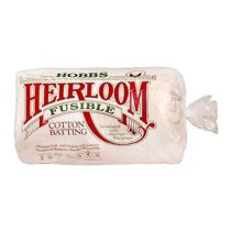 Hobbs Heirloom Fusible Blend: 90 x 108in (Queen), Cotton, White