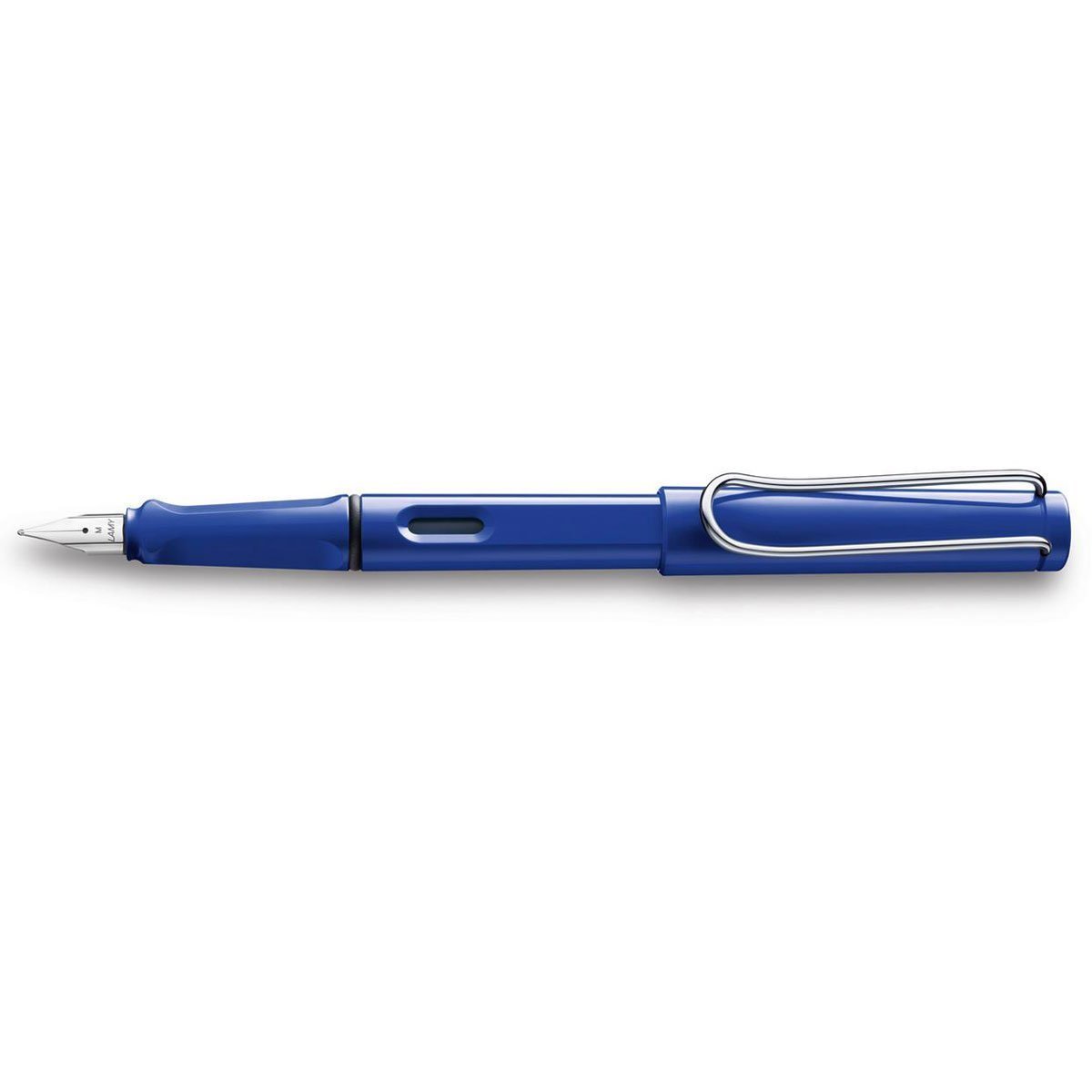 LAMY safari blue, Fountain Pen with ergonomic grip & polished steel nib in size M, ideal for any Writing & Calligraphy - Image 2
