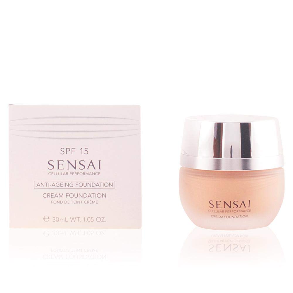 Sensai Cellular Performance Cream Foundation Number CF23, Almond Beige 30 ml, 30 ml (Pack of 1) - Image 4