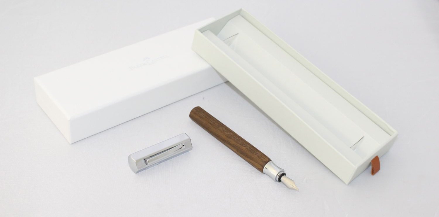 Faber-Castell Ondoro 147582 Smoked Nib Width EF/Brown - Image 4