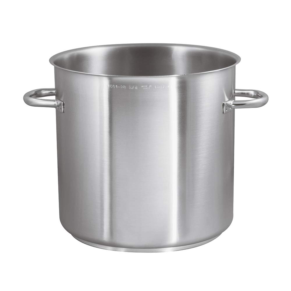 Paderno Stainless Steel 18 Quart Stock Pot, Silver, 18 Quarts