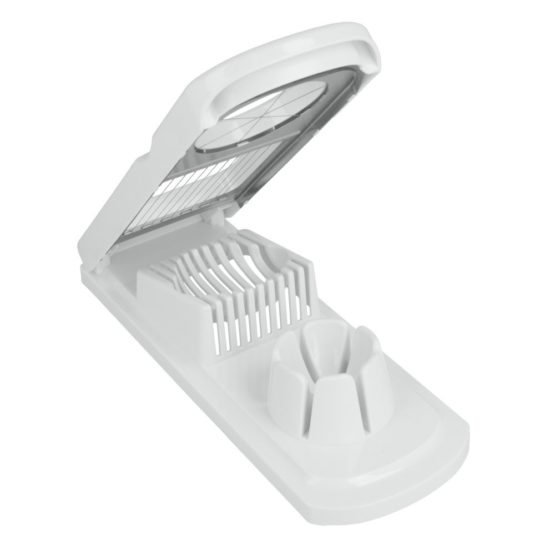 Metaltex 2-Way Egg Slicer, White Plastic - Image 3