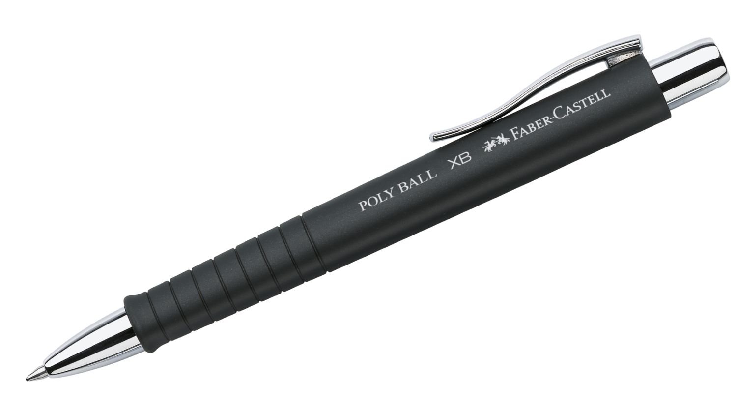 Faber-Castell Poly Ball XB Ballpoint pen - Black, Black/White