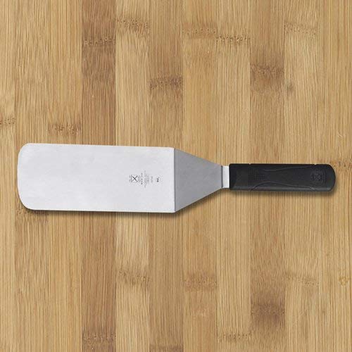 Mercer Culinary M18700 Millennia 8 x 3-Inch Turner, Stainless Steel, Black, 38x10x3 cm - Image 4