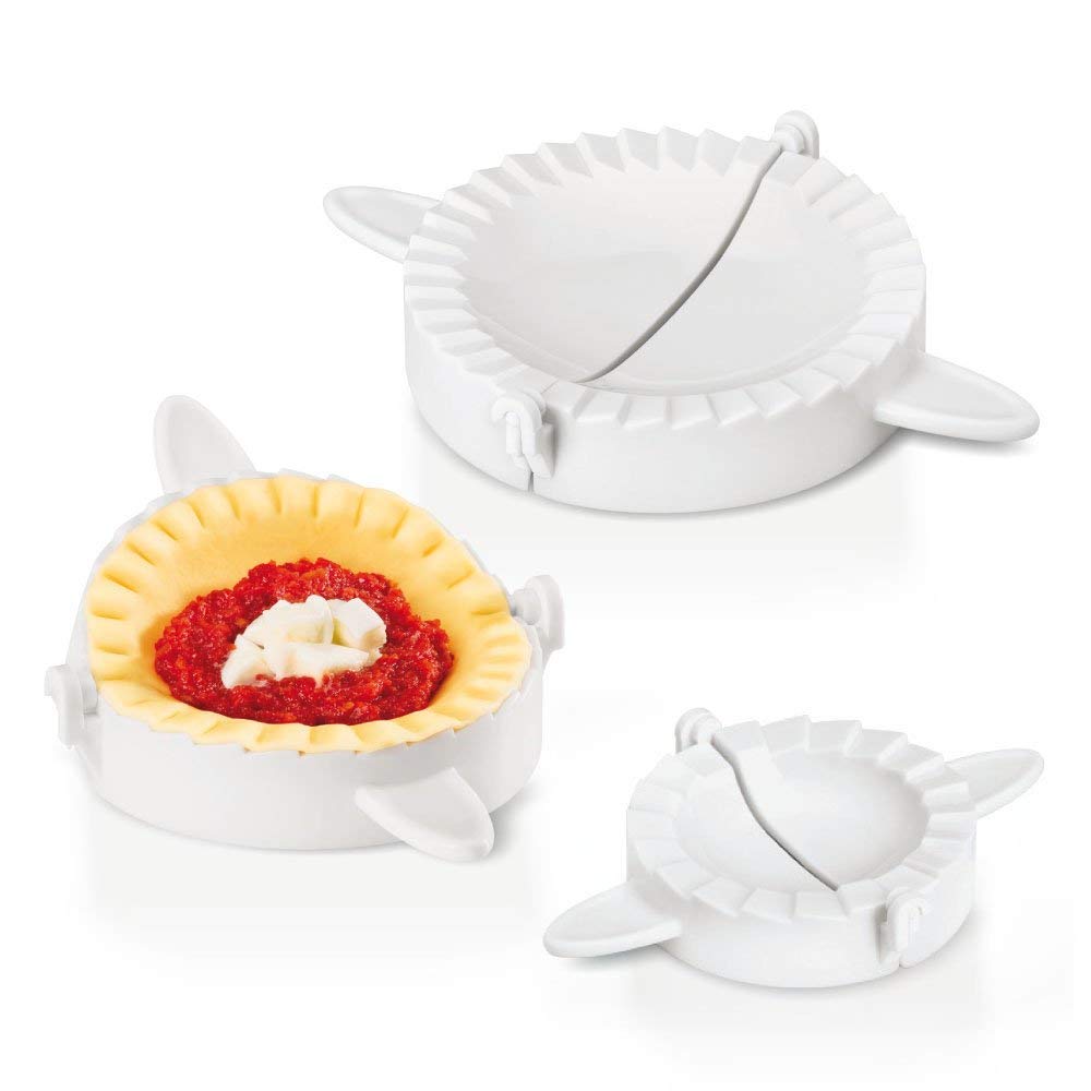Metaltex Ravioli Presses, White, Set of 3, 9 cm Diameter-12/15.5 cm ,White,25.23.40, 9 cm Diameter - 12/15.5 cm