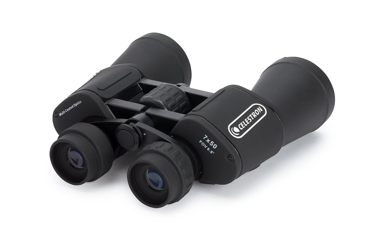 Celestron 71198 Cometron 7x50 Porro Prism Binoculars, Black - Image 2