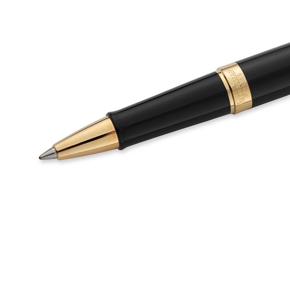 Waterman Hemisphere Rollerball Pen Matte Black with 23 k Gold Trim Fine Point Black Ink Gift Box - Image 4
