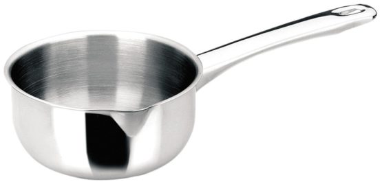 IBILI Saucepan Prisma Belly Shape 18 cm of Stainless Steel/Metal, Silver
