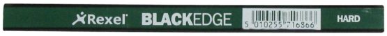 Rexel Blackedge Carpenters Pencils - Hard, Box of 12 , 34332 - Image 2