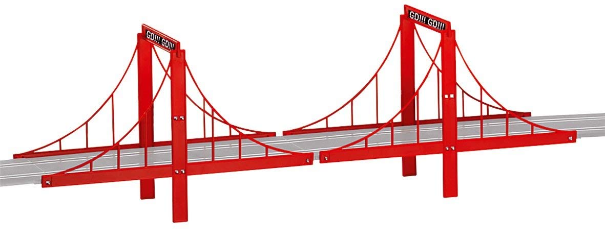 Carrera 20061604 GO/Digital 143 Bridge Set Slot Car Racing Accessory, Red, Medium, Gray