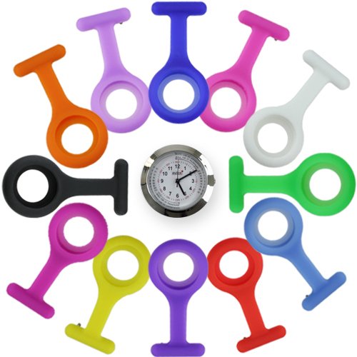 Pulox Nurse's Fob Watch with Heart Rate Monitor, Set of 12