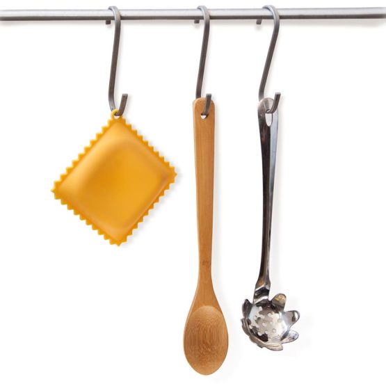 Monkey Business Ravioli Silicon Spoon Rest, Yellow - Image 4