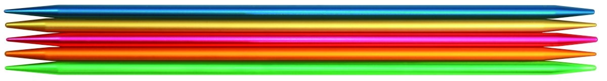 Addi Colibri Double-Pointed Needles 20cm 3.25mm - 1pc, multi-coloured